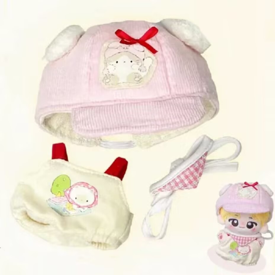 Plush Doll Anime - 10cm verão humor, sal marinho, cachorro,