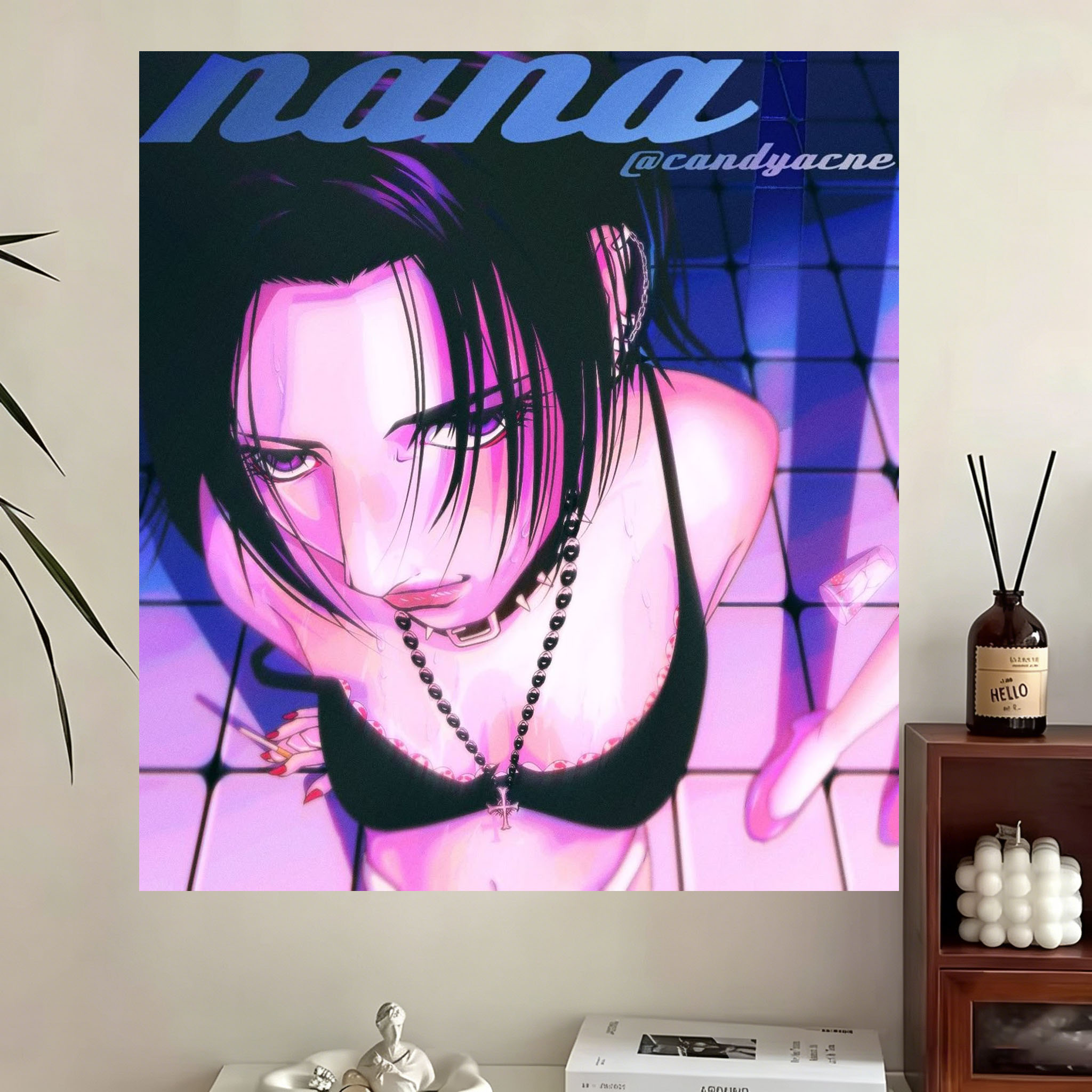 Anime Merchandise In Japanese - Tapeçaria VIKAMA NANA Komatsu Nana, Grande