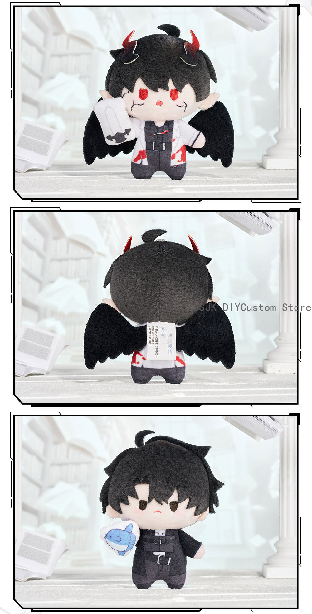 Boneco de Pelúcia Mini de 10cm - Plush Doll Anime avaliação e preço